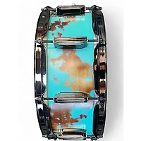 Used WFLIII Drums 14X5 maple snare Patina black Drum