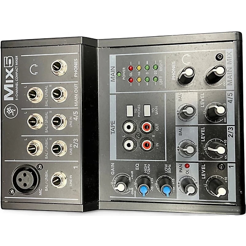 Used Mackie MIX5 Unpowered Mixer