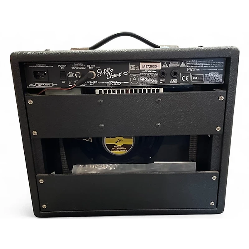 Used Fender Super Champ X2 15W 1x10 Tube Guitar Combo Amp