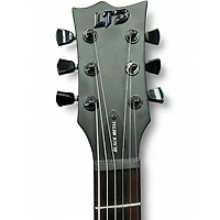 Used ESP LTD EC Black Metal Satin Black Solid Body Electric Guitar