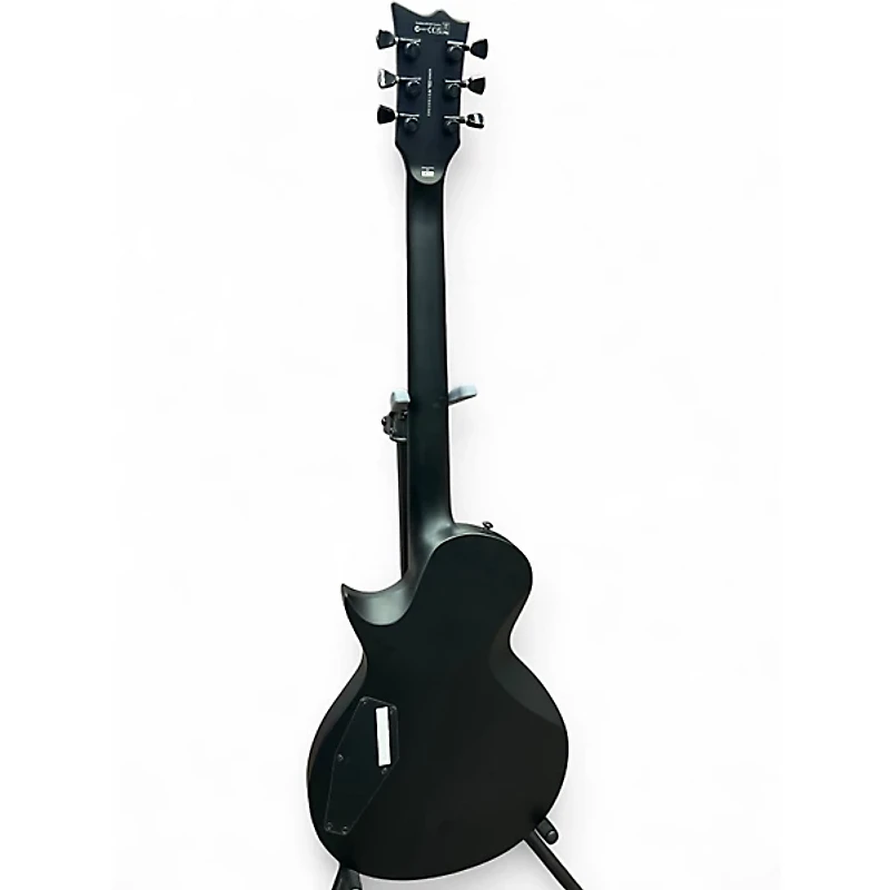 Used ESP LTD EC Black Metal Satin Black Solid Body Electric Guitar