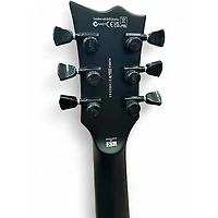 Used ESP LTD EC Black Metal Satin Black Solid Body Electric Guitar