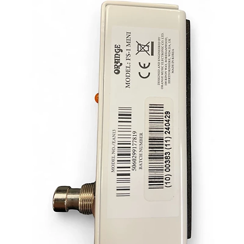 Used Orange Amplifiers fs1 mini Pedal