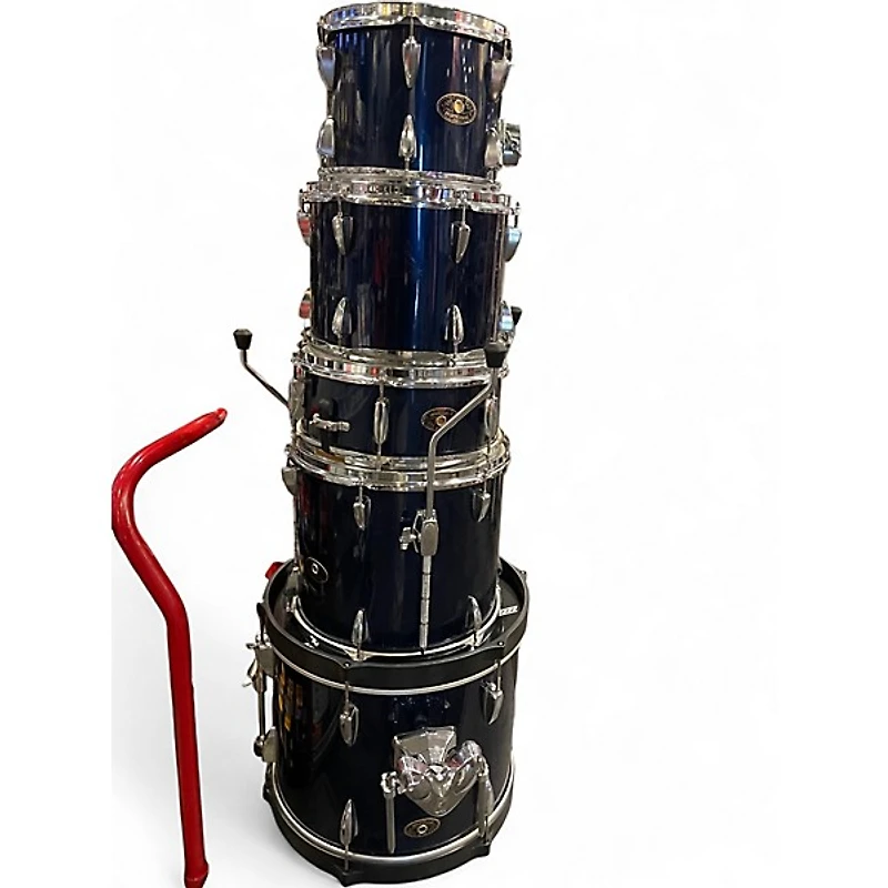 Used TAMA 5 Piece Imperialstar Blue Drum Kit