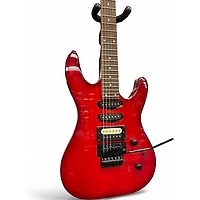 Used Kramer Striker HSS Red Solid Body Electric Guitar