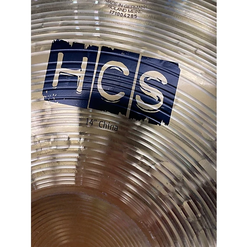 Used MEINL 14in HCS China Cymbal