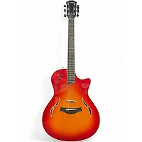 Used Taylor T5S Dark Cherry Burst Hollow Body Electric Guitar