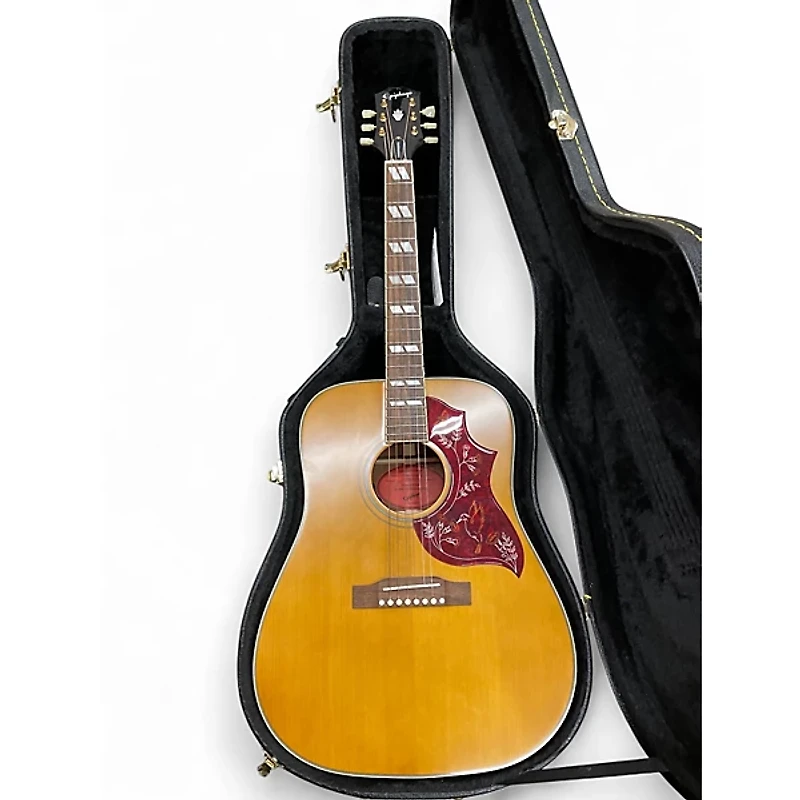 Used Epiphone Hummingbird Natural Acoustic Guitar