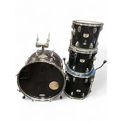 Used TAMA 4 Piece Swingstar Black Drum Kit
