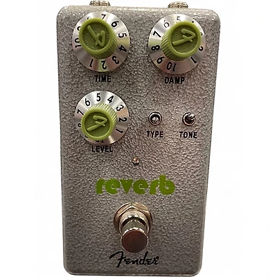 Used Fender Hammertone Reverb Effect Pedal