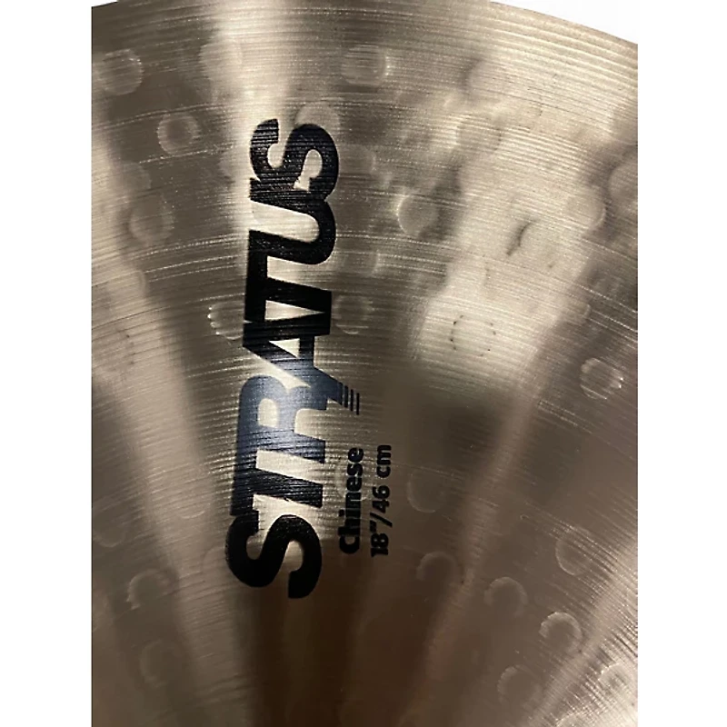 Used SABIAN 18in stratus Cymbal