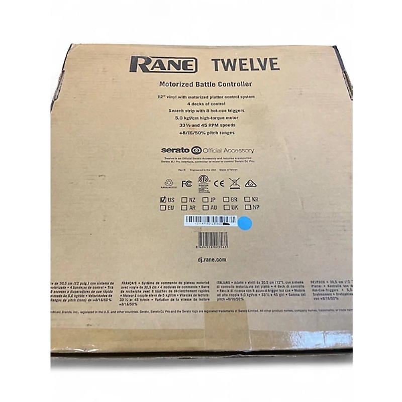 Used RANE Twelve Turntable