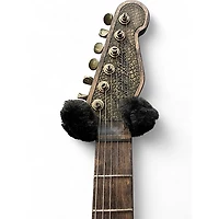 Used 2017 James Trussart Custom Steel-O-Matic Strat Style Black Relic Solid Body Electric Guitar