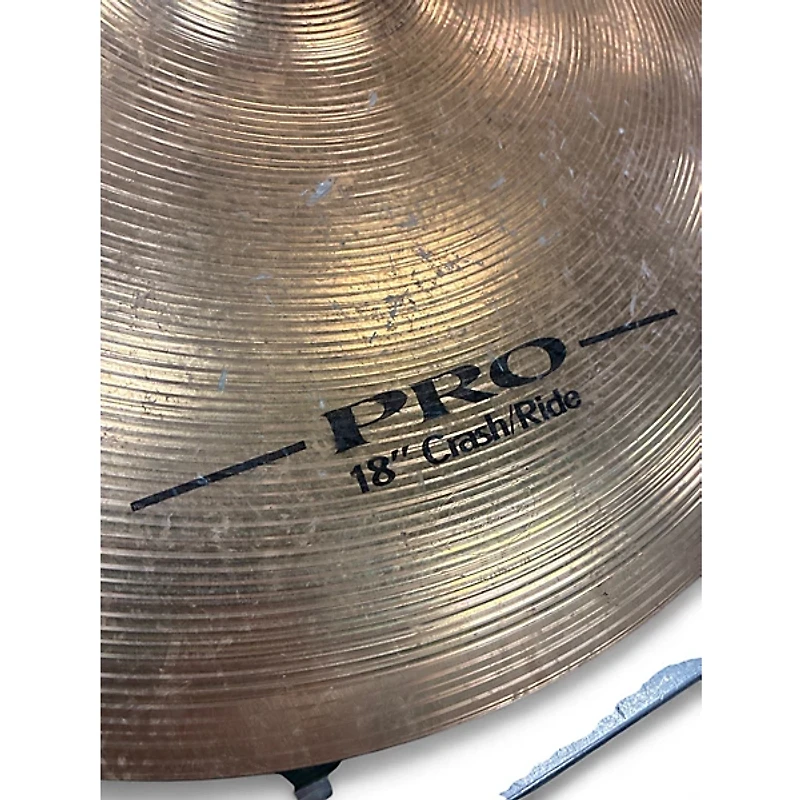 Used Pearl 18in Pro Crash Ride Cymbal