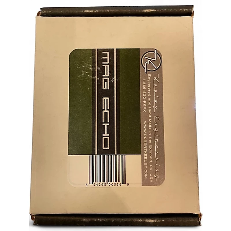 Used Keeley MAG ECHO Effect Pedal