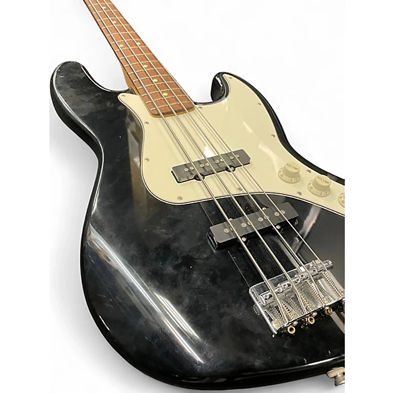 Used Fender JAZZ BASS Black Electric Bass Guitar