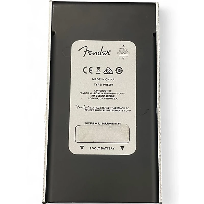 Used Fender Level Set Buffer Effect Pedal