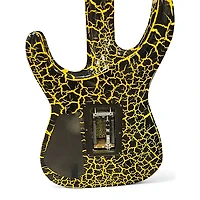 Used Jackson Soloist SL3 yellow crackle Solid Body Electric Guitar