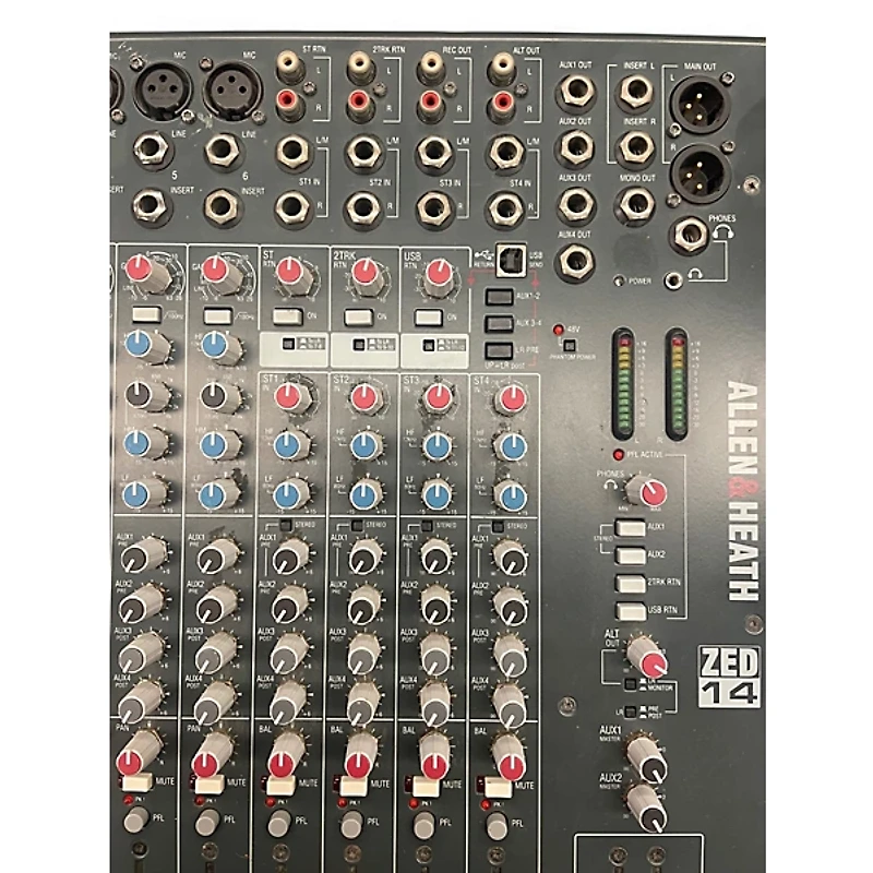 Used Allen & Heath ZED14 Unpowered Mixer
