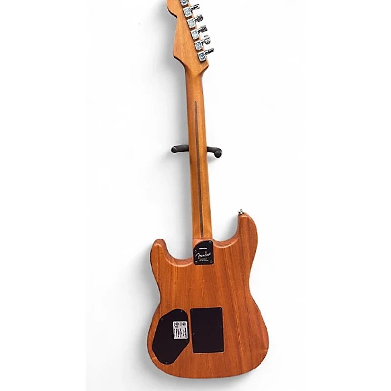 Used Fender American Acoustasonic Stratocaster 3 Tone Sunburst Acoustic Electric Guitar