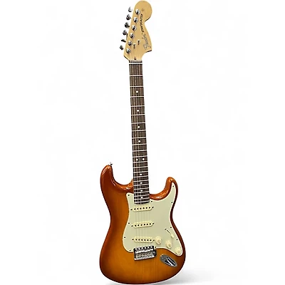 Used Fender American Performer Stratocaster SSS Sienna Sunburst Solid Body Electric Guitar