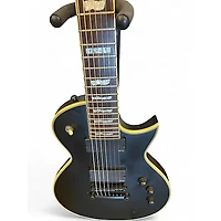Used ESP LTD EC407 Black Solid Body Electric Guitar