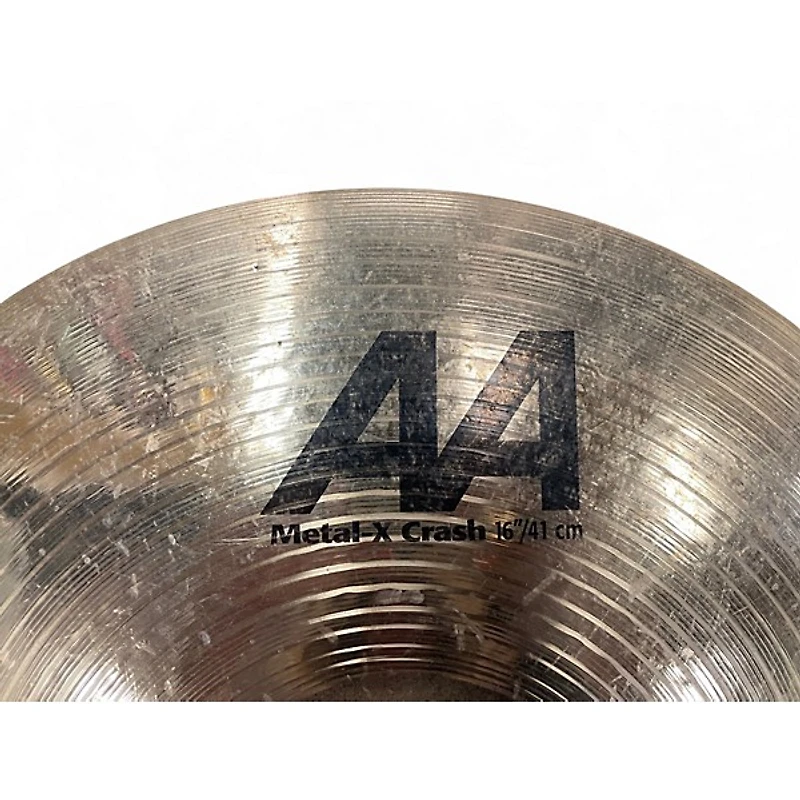 Used SABIAN 16in AA Metal X Crash Brilliant Cymbal