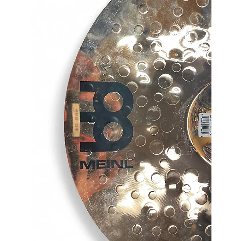 Used MEINL 16in Classic Custom Extreme Metal Crash Brilliant Cymbal