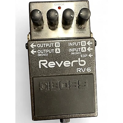 Used BOSS RV6 Digital Reverb Effect Pedal