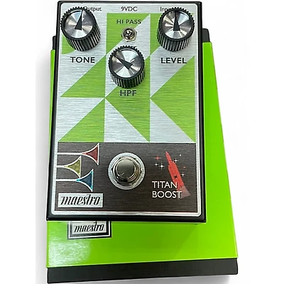 Used Maestro Titan Boost Effect Pedal