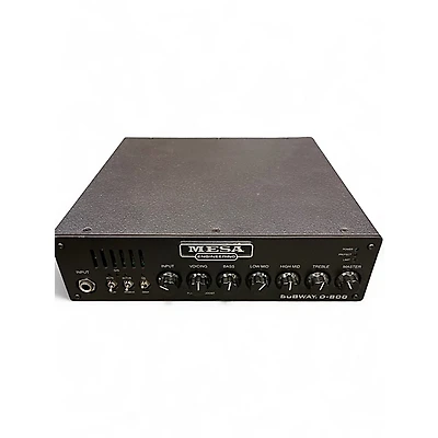 Used MESA/Boogie SUBWAY D-800 Bass Amp Head