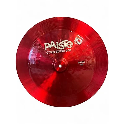 Used Paiste 18in COLOR SOUND 900 Cymbal