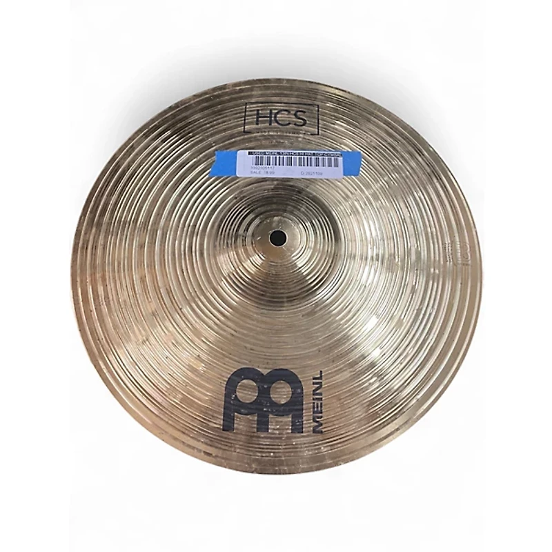 Used MEINL 13in HCS Hi Hat Top Cymbal