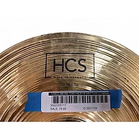 Used MEINL 13in HCS Hi Hat Top Cymbal