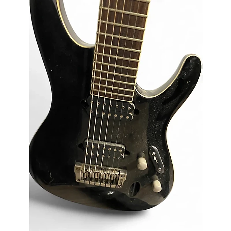 Used Ibanez SIR27FD Iron Label 7 String Black Solid Body Electric Guitar