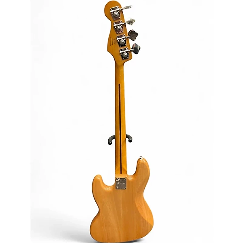 Used Squier Classic Vibe 70s Jazz Bass Natural Electric Bass Guitar