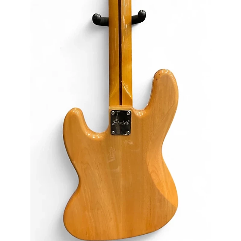 Used Squier Classic Vibe 70s Jazz Bass Natural Electric Bass Guitar