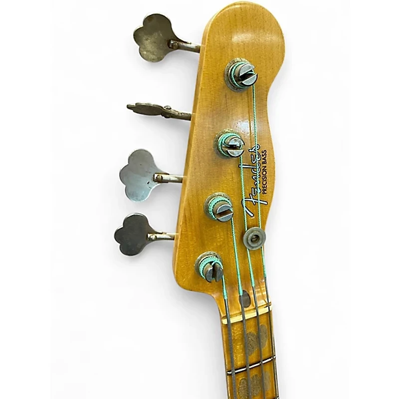 Used Fender 1951 Reissue Precision Bass Butterscotch Blonde Electric Bass Guitar