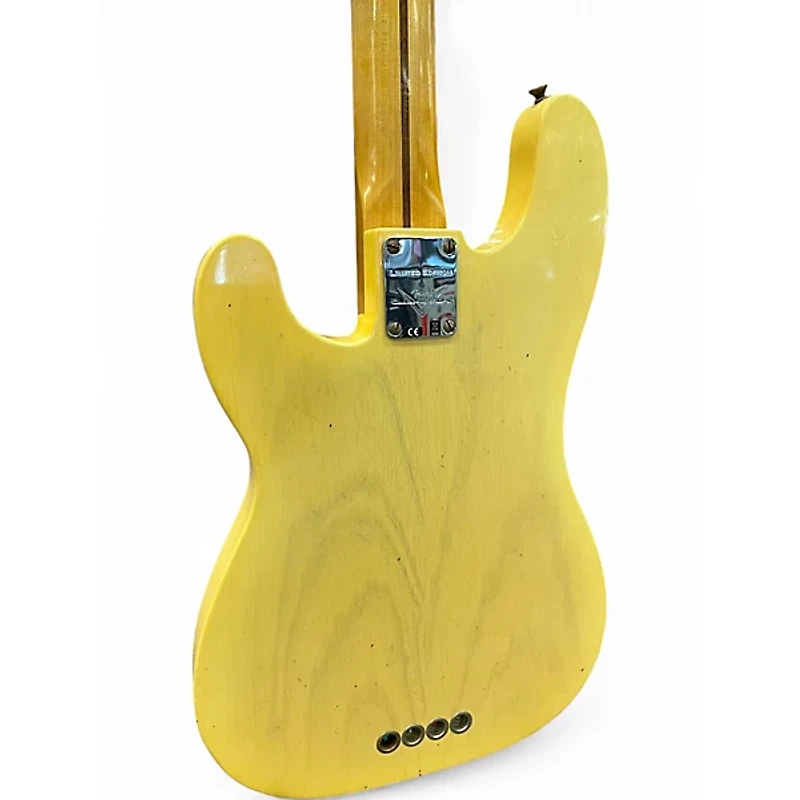Used Fender 1951 Reissue Precision Bass Butterscotch Blonde Electric Bass Guitar