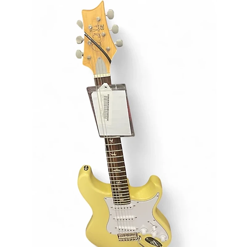 Used PRS SE Silver Sky Cream Solid Body Electric Guitar