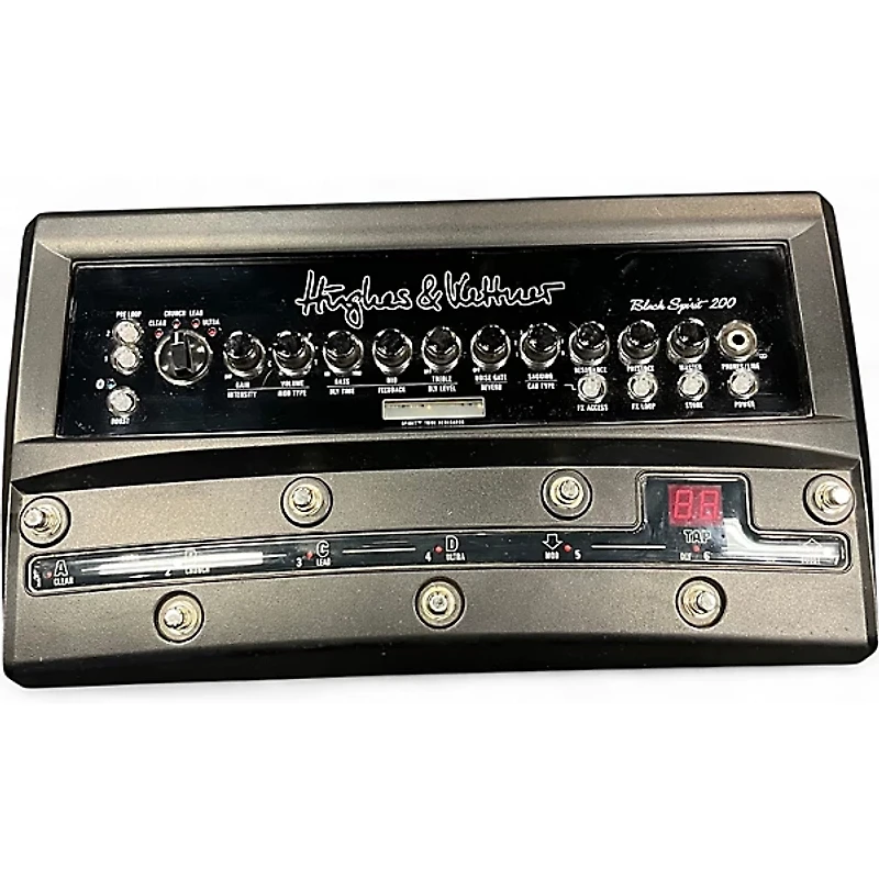 Used Hughes & Kettner BLACK SPIRIT 200 Solid State Guitar Amp Head