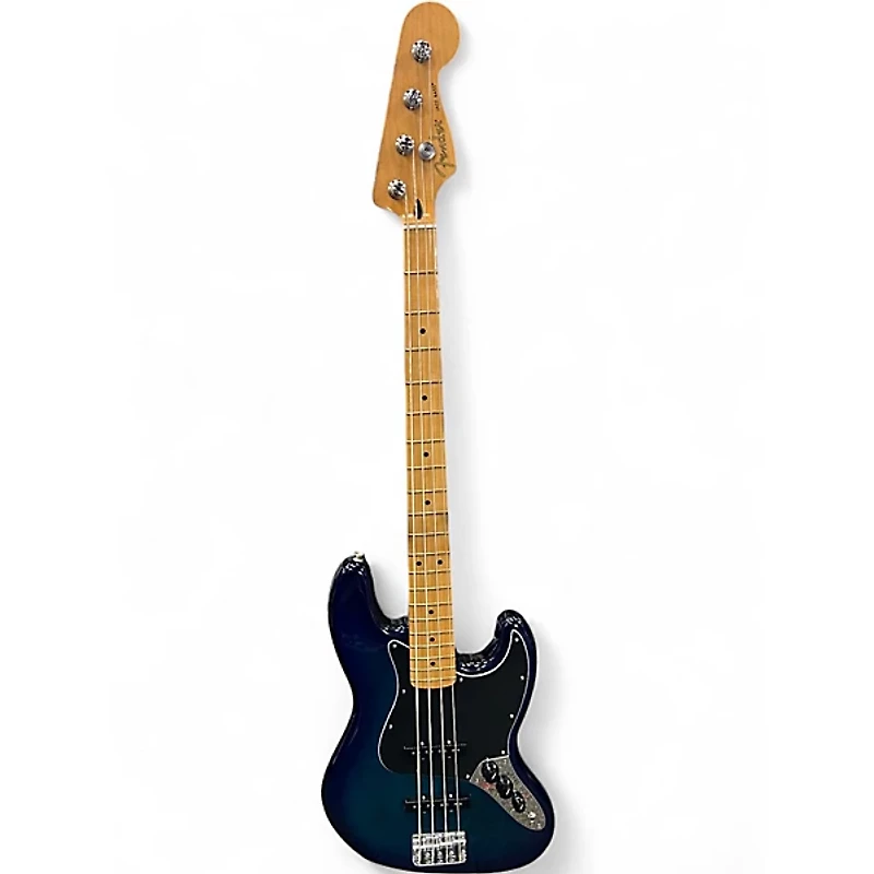 Used Fender Player Jazz Bass Blue Burst Electric Bass Guitar