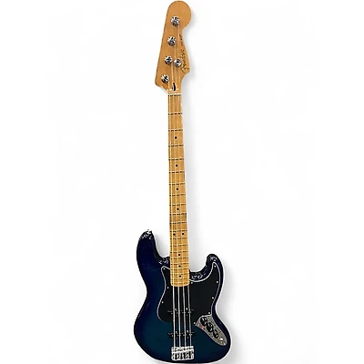 Used Fender Player Jazz Bass Blue Burst Electric Bass Guitar