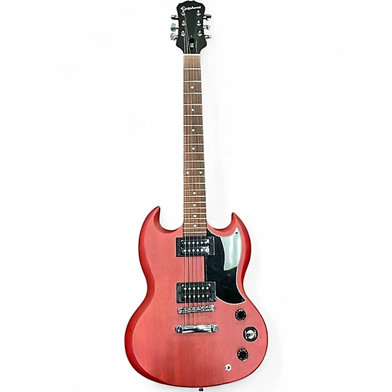 Used Epiphone SG Special Bolt On Red Solid Body Electric Guitar