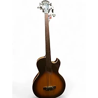 Used Washburn AB- 20 2 Tone Sunburst Acoustic Bass Guitar