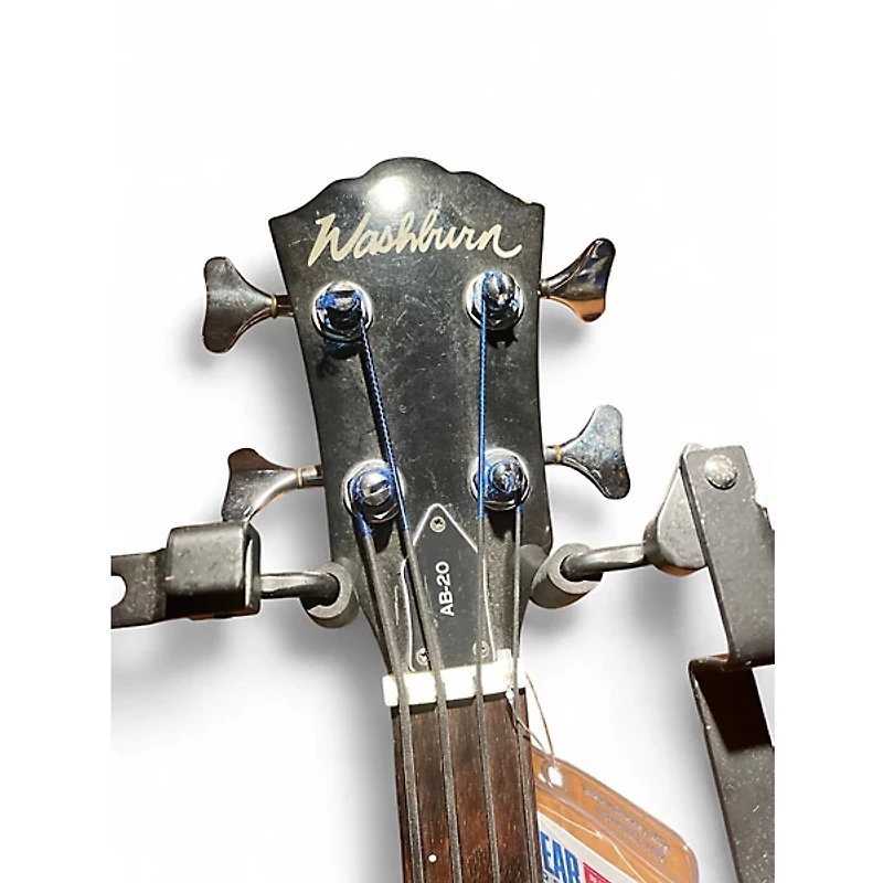 Used Washburn AB- 20 2 Tone Sunburst Acoustic Bass Guitar