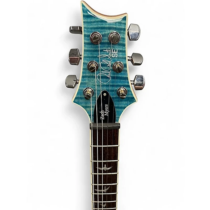 Used PRS Zach Myers Signature SE Myers Blue Solid Body Electric Guitar