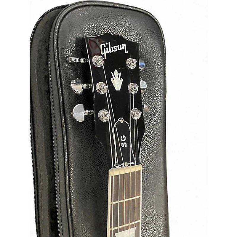 Used Gibson SG Standard Silverburst Solid Body Electric Guitar