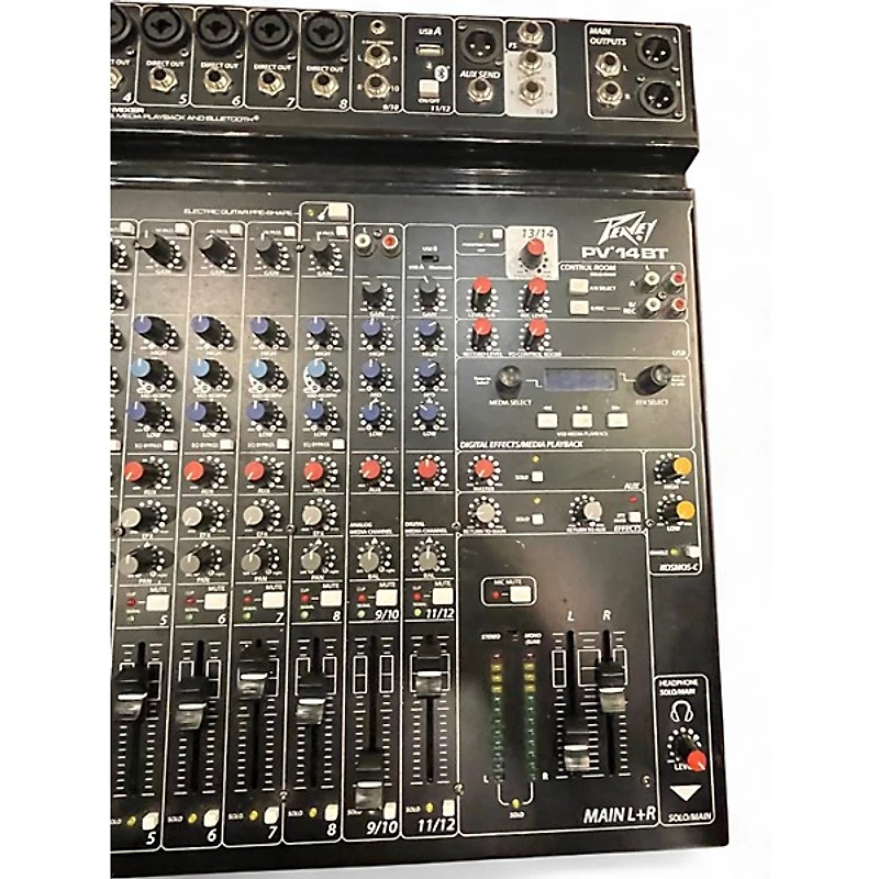 Used Peavey PV14BT Unpowered Mixer