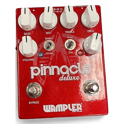 Used Wampler Pinnacle Deluxe Distortion Effect Pedal